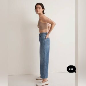 Madewell the perfect vintage wide leg crop jean